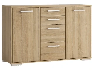 Kummut RINGO 2D4S tamm sonoma pilt