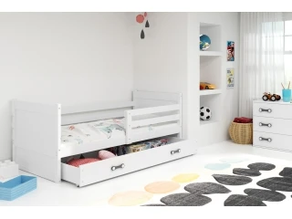 Lastevoodi RICO SMART 1 valge pilt