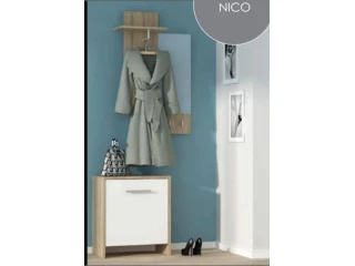 Прихожая NICO жемчужно-белый pilt