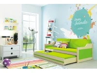 Lastevoodi DAWID männipuit madratsitega pilt 2