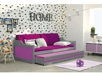 Кровать детская DAWID графит c матрасами pilt 6