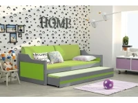 Кровать детская DAWID графит c матрасами pilt 5