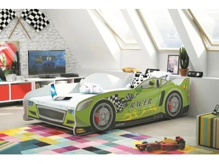 Lastevoodi CARS roheline pilt