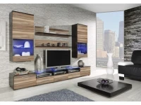 Секция CAMA II орех балтимор матовый/венге матовый pilt 2