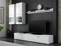 Секция COMO MINI белый высокий глянец/белый матовый pilt 2