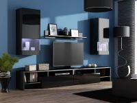 Секция EGO черный высокий глянец/матовый черный pilt 2