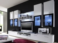 Sektsioon LONDON valge läige/matt valge pilt 2