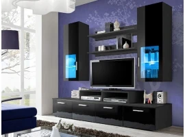 Sektsioon MINI must kõrgläige/matt must