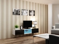 TV-alus VIGO RTV klaasist riiulitega pilt 2