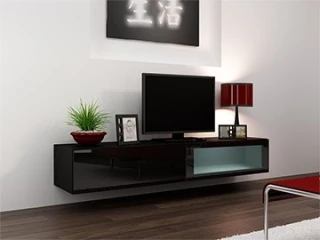 TV стол VIGO RTV 180 со стеклом pilt