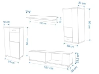 Sektsioon FOXY valge ja valge läige pilt 3