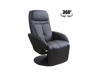 Кресло-лежак OPTIMA recliner черный pilt