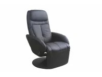 Кресло-лежак OPTIMA recliner черный pilt 3