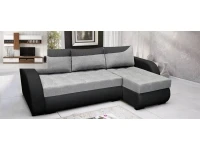 Угловой диван-кровать PIREUS серый-черный pilt 2