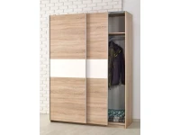 Liugustega kapp LIMA S-1 sonoma ja valge pilt 5