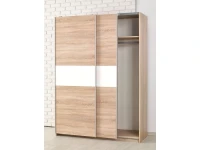 Liugustega kapp LIMA S-1 sonoma ja valge pilt 6