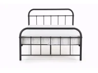 Voodi 120x200 LINDA 120 must pilt 3