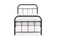 Voodi 90x200 LINDA 90 must pilt 3