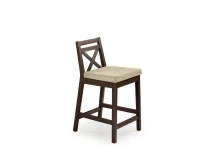 Baaritool madal BORYS LOW tume pähkel pilt 2