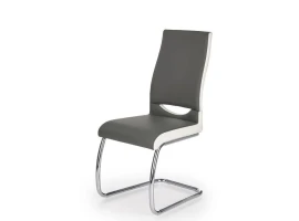 Стул K-259 серый-белый