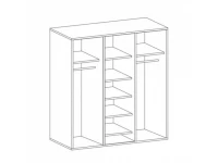 Riidekapp MONTANA S3D pilt 7