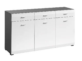 Kummut CLIF SB grafiit ja valge pilt