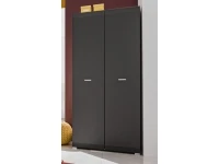 Шкаф для одежды CLIF 2D графит и сан ремо pilt 2