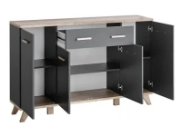 Kummut LEGG 3 4D1S grafiit pilt 4