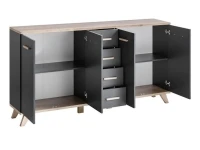 Kummut LEGG 4 4D4S grafiit pilt 4