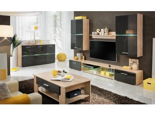 Секция BLADE 2 бук иконик и лава глянец pilt