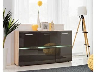 Комод BLADE 2 бук иконик и лава глянец pilt