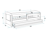 Lastevoodi FILIP grafiit pilt 4