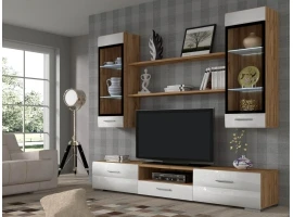 Sektsioon MARGO valge ja tamm votan