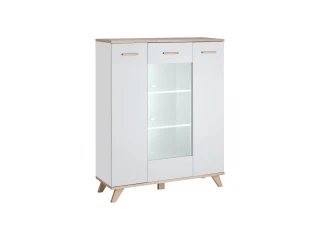 Vitriinkapp LEGG 6 HB valge pilt