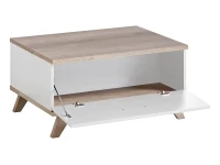 Журнальный стол LEGG 9 белый pilt 3