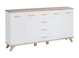 Комод LEGG 4 4D4S белый