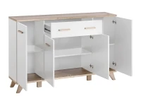 Комод LEGG 3 4D1S белый pilt 3