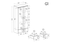 Riidekapp GUMI 01 pilt 5