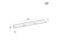 Полка настенная GUMI 09 pilt 4