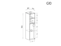 Kapp riiulitega GUMI 10 pilt 4