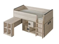 Кровать детская GUMI 19 с письменным столом и комодами pilt 2