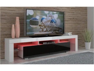 TV-alus TV 190 valge - must pilt