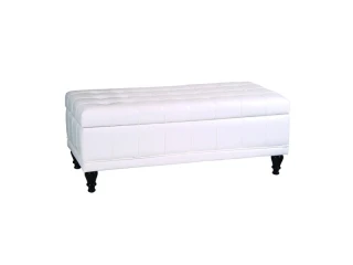 Пуфик 9683 белый pilt