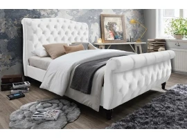 Voodi 160x200 LINCOLN valge econahk