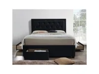 Voodi 180x200 ENGLAND must pilt 3