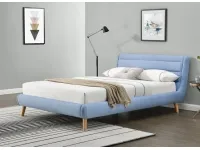 Voodi 140x200 ELANDA 140 helesinine pilt 2