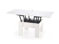 Журнальный стол раскладной SERAFIN белый pilt 3