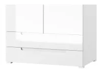 Шкаф для одежды SELENE 28 белый HG pilt 3