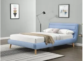 Voodi 160x200 ELANDA 160 helesinine