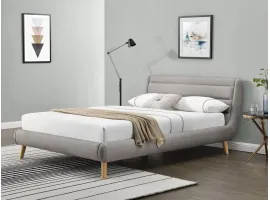 Voodi 160x200 ELANDA 160 helehall
